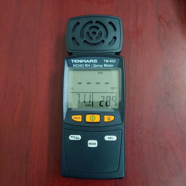 may-do-Formaldehyde-Tenmars-TM-802 Máy đo Formaldehyde Tenmars TM-802