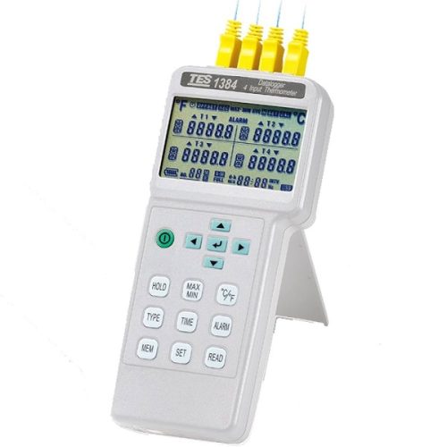 Máy ghi dữ liệu đo nhiệt 4 kênh TES TES-1384