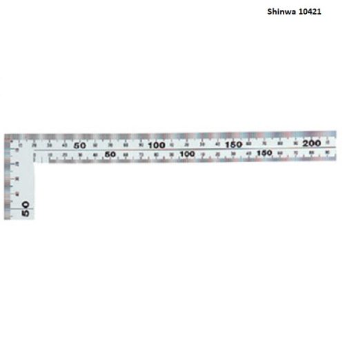 Thước ê ke vuông 30x15cm Shinwa 10421