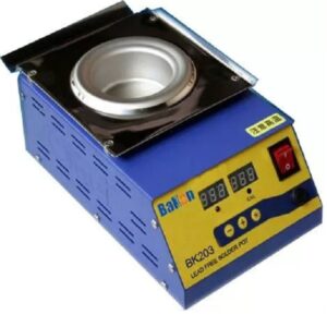 Bể đun thiếc tròn không chì Bakon BK201